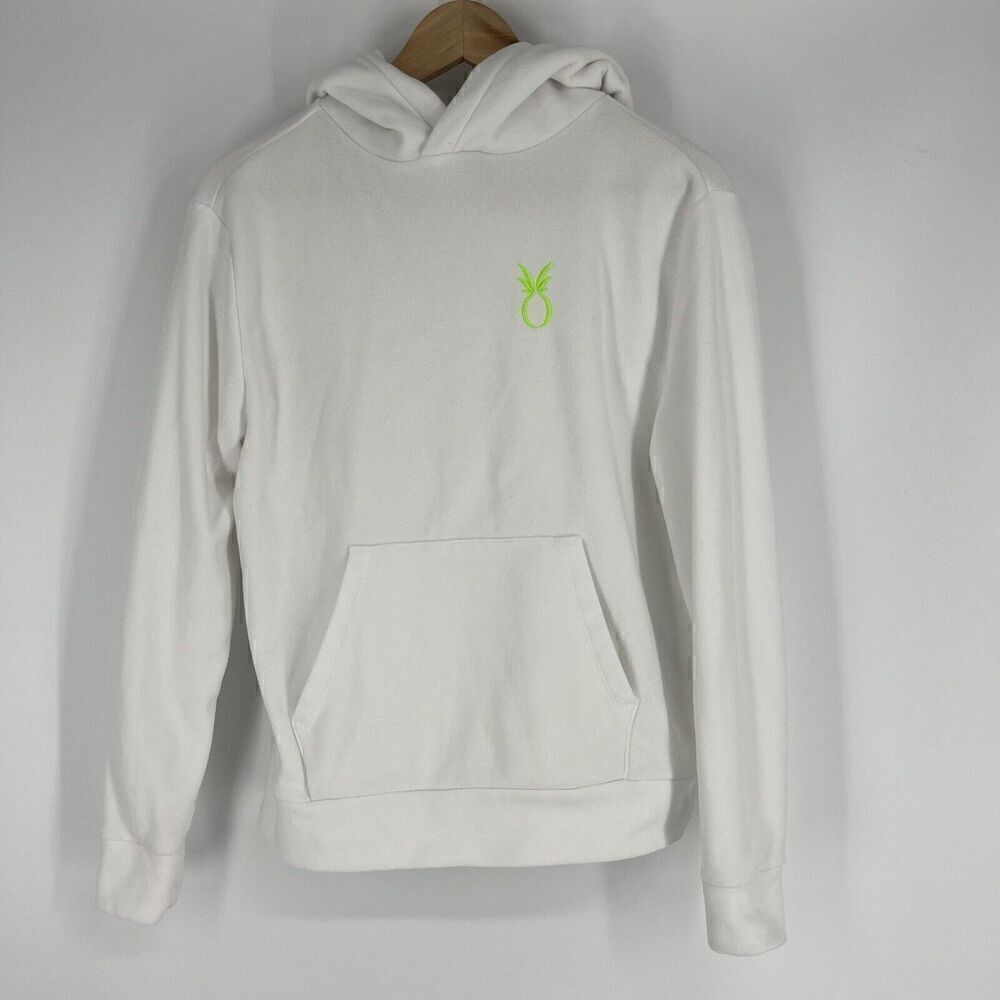 Dudley Stephens Sweatshirt Size XS White Hendrie Hoodie Terry Fleece Pullover